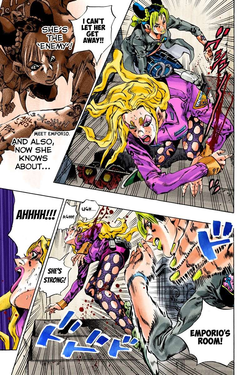 Read Jojo's Bizarre Adventure Part 6 Stone Ocean Manga Online