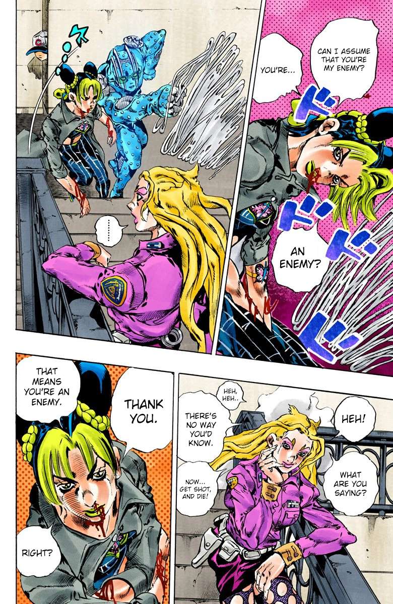 Read Jojo's Bizarre Adventure Part 6 Stone Ocean Manga Online