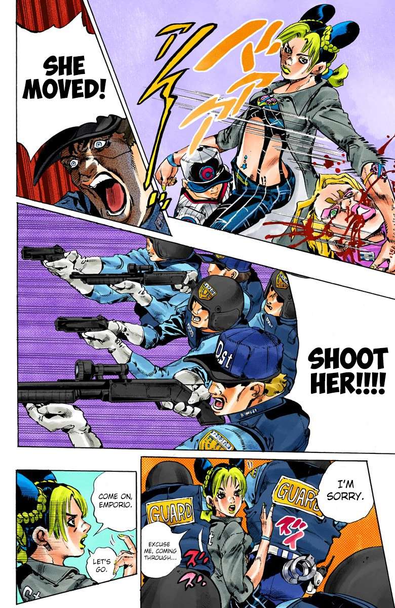 Read Jojo's Bizarre Adventure Part 6 Stone Ocean Manga Online