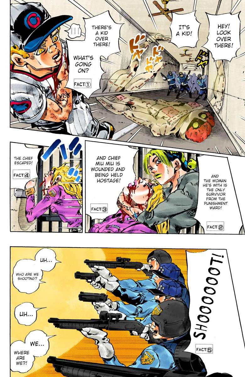 Read Jojo's Bizarre Adventure Part 6 Stone Ocean Manga Online