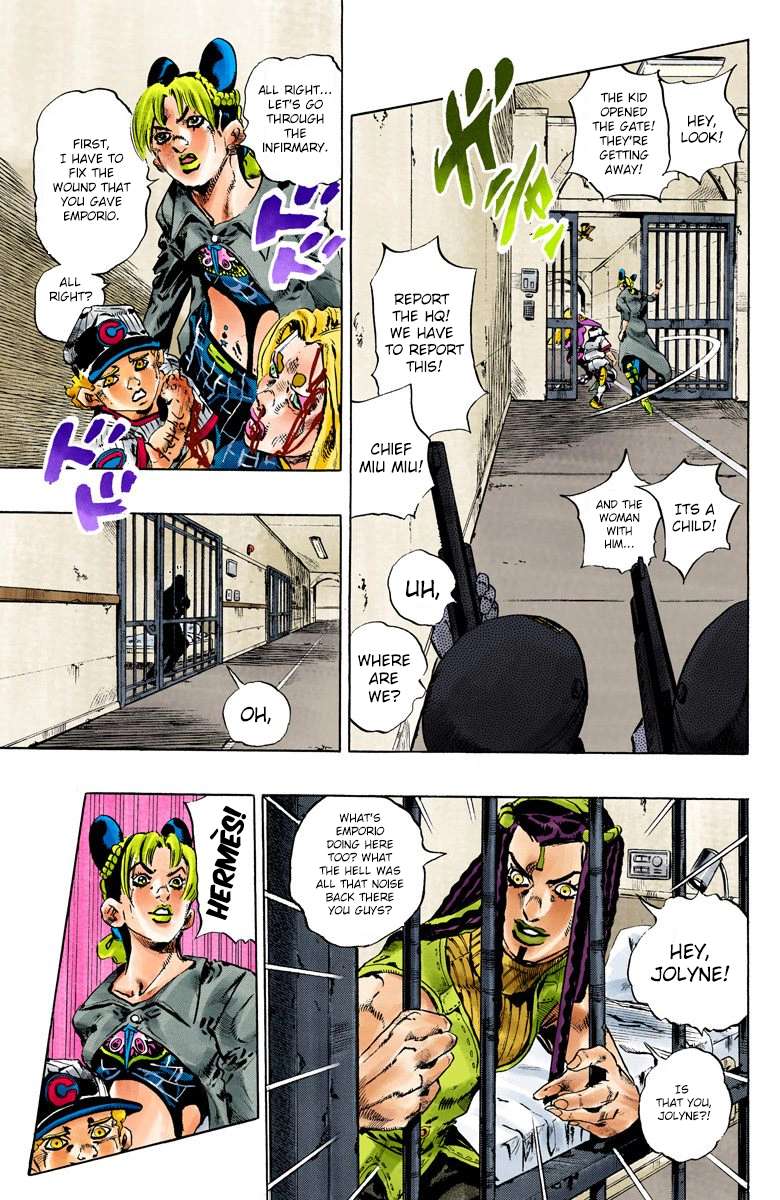 Read Jojo's Bizarre Adventure Part 6 Stone Ocean Manga Online