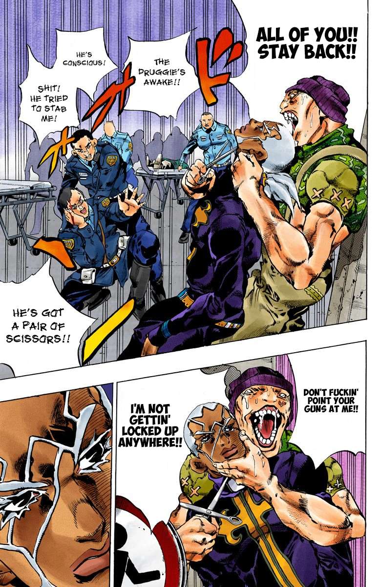 Read Jojo's Bizarre Adventure Part 6 Stone Ocean Manga Online