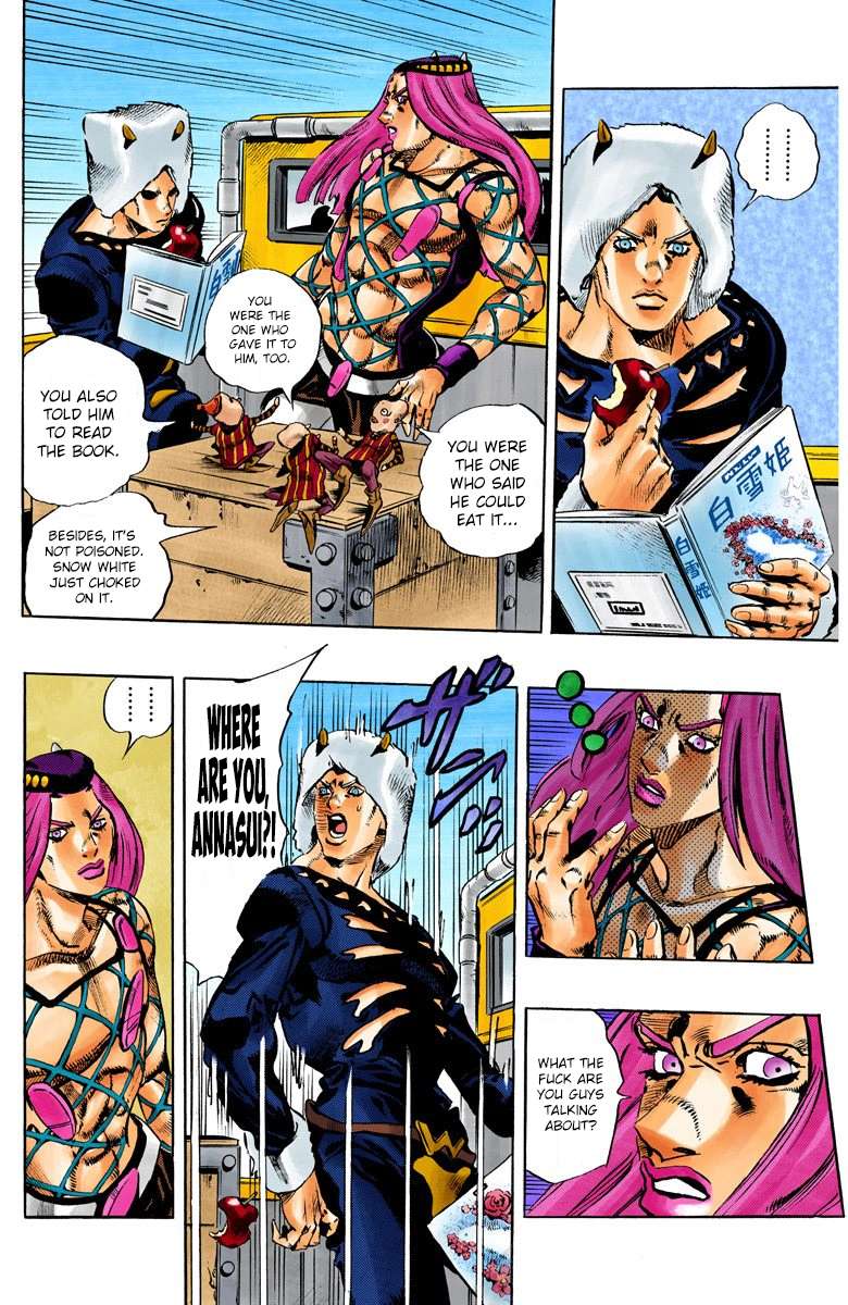 Read Jojo's Bizarre Adventure Part 6 Stone Ocean Manga Online