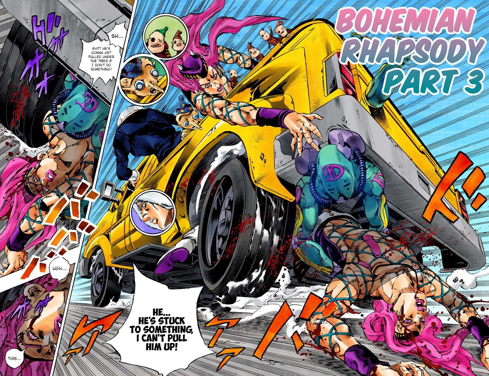 Read Jojo's Bizarre Adventure Part 6 Stone Ocean Manga Online
