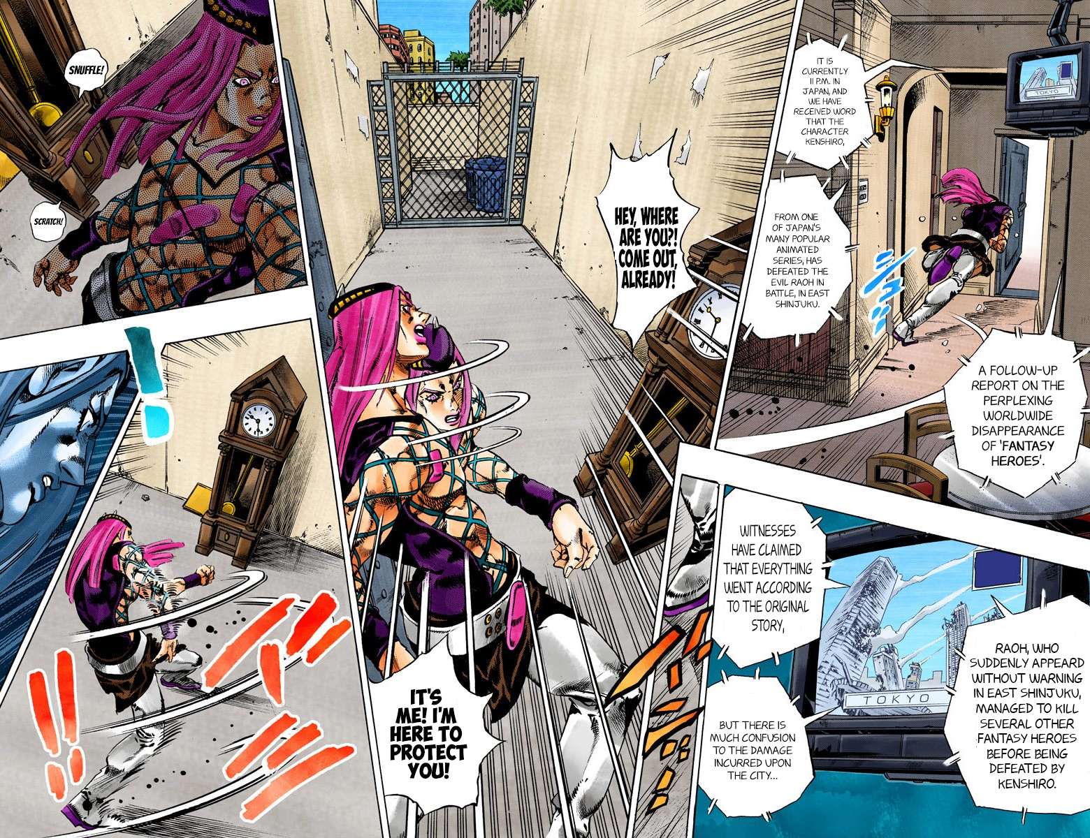 Read Jojo's Bizarre Adventure Part 6 Stone Ocean Manga Online