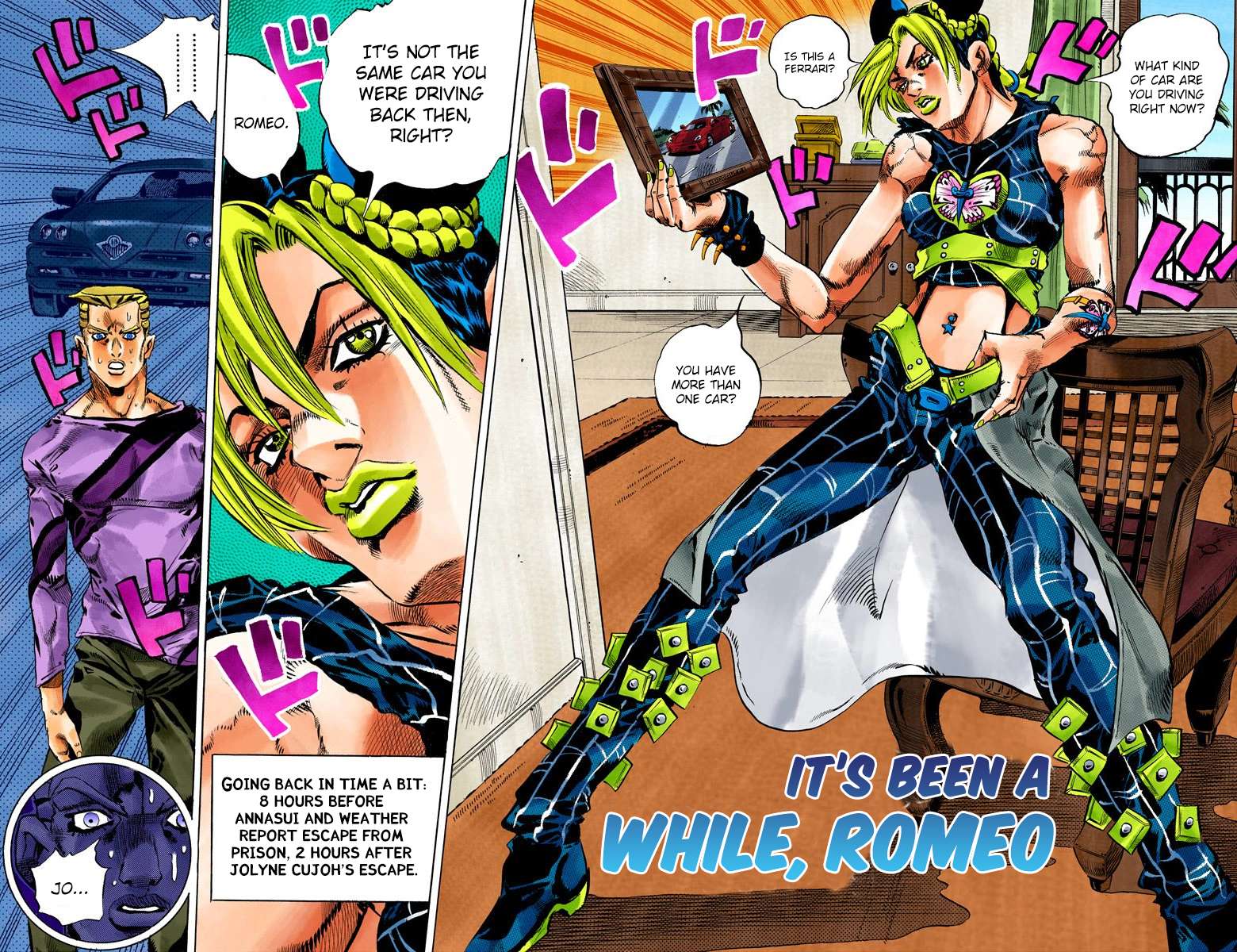 Read Jojo's Bizarre Adventure Part 6 Stone Ocean Manga Online