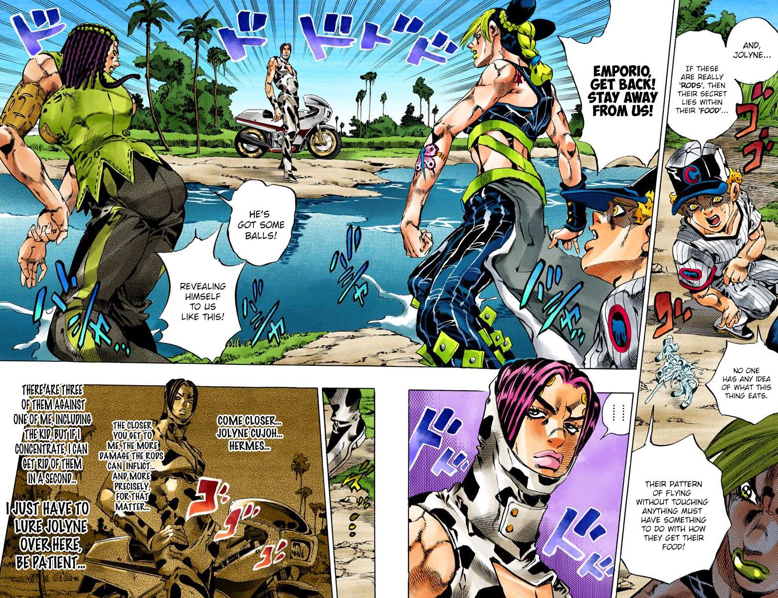 Read Jojo's Bizarre Adventure Part 6 Stone Ocean Manga Online