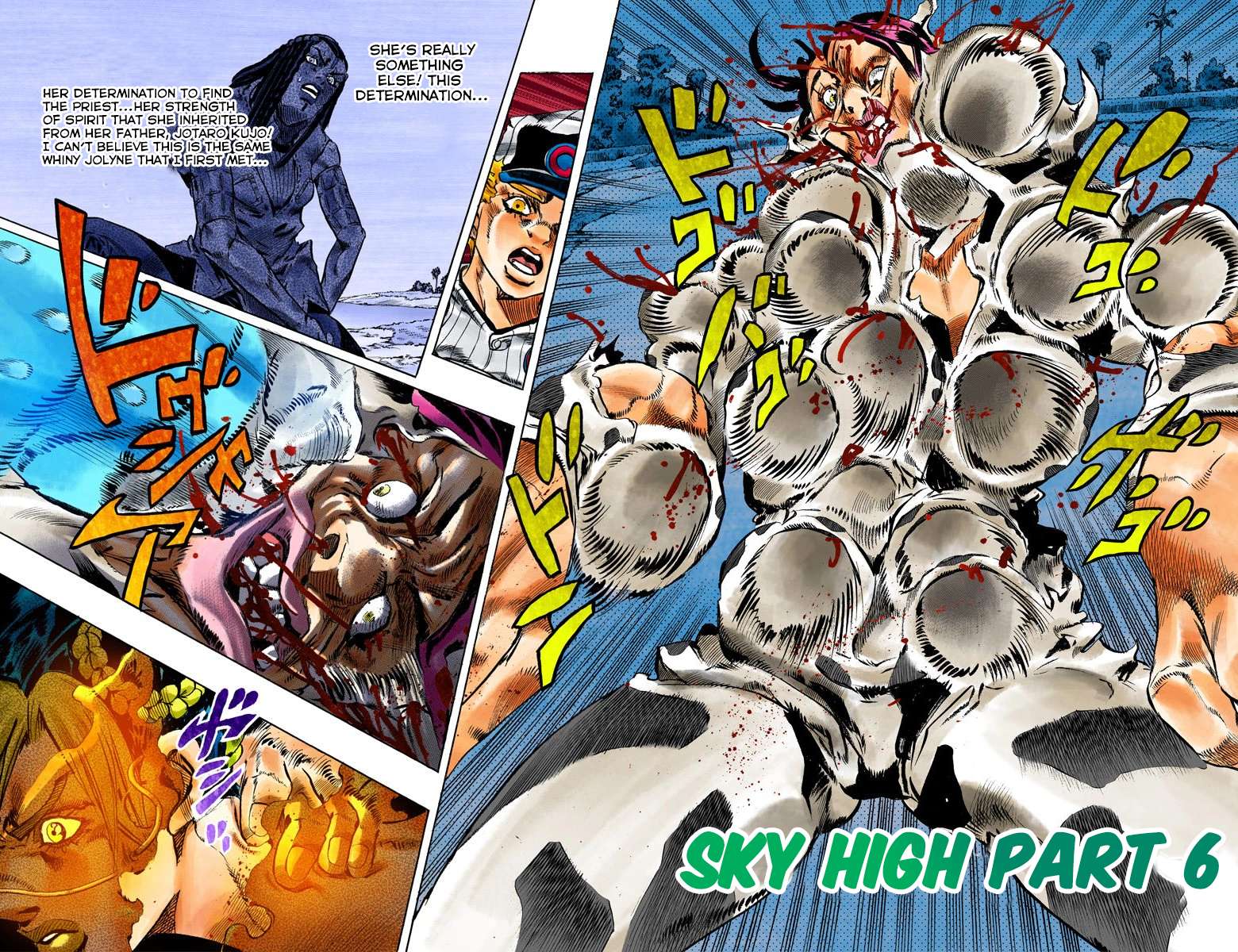 Read Jojo's Bizarre Adventure Part 6 Stone Ocean Manga Online