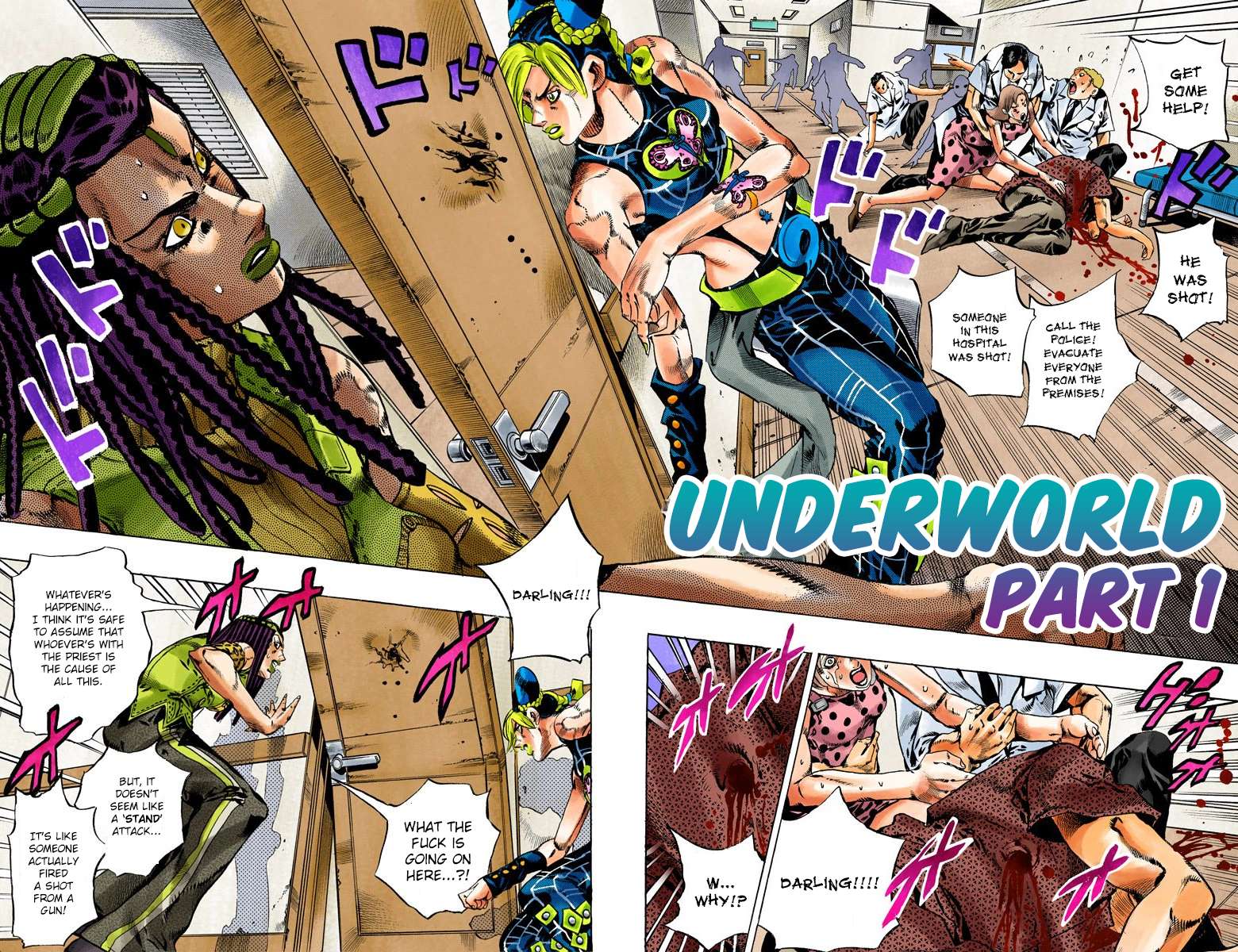 Read Jojo's Bizarre Adventure Part 6 Stone Ocean Manga Online