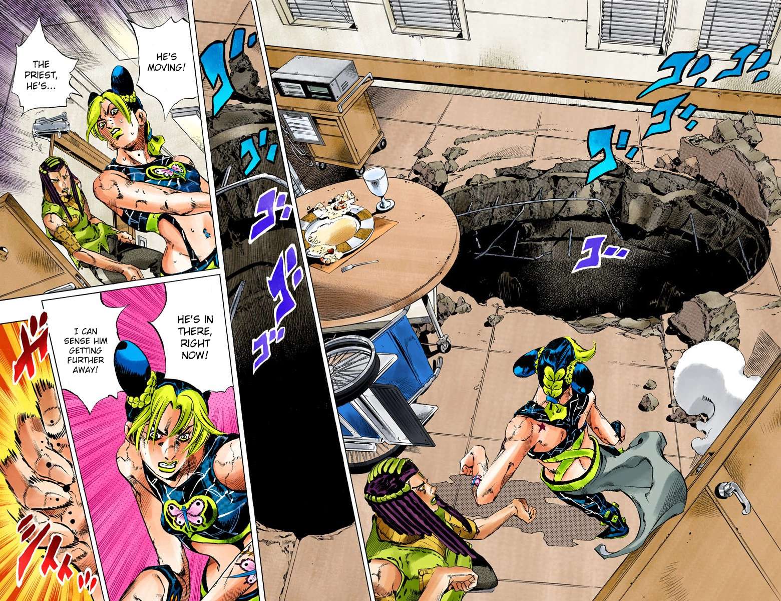 Read Jojo's Bizarre Adventure Part 6 Stone Ocean Manga Online