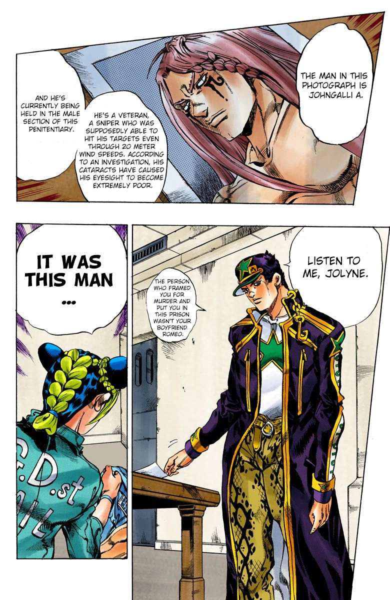 Read Jojo's Bizarre Adventure Part 6 Stone Ocean Manga Online