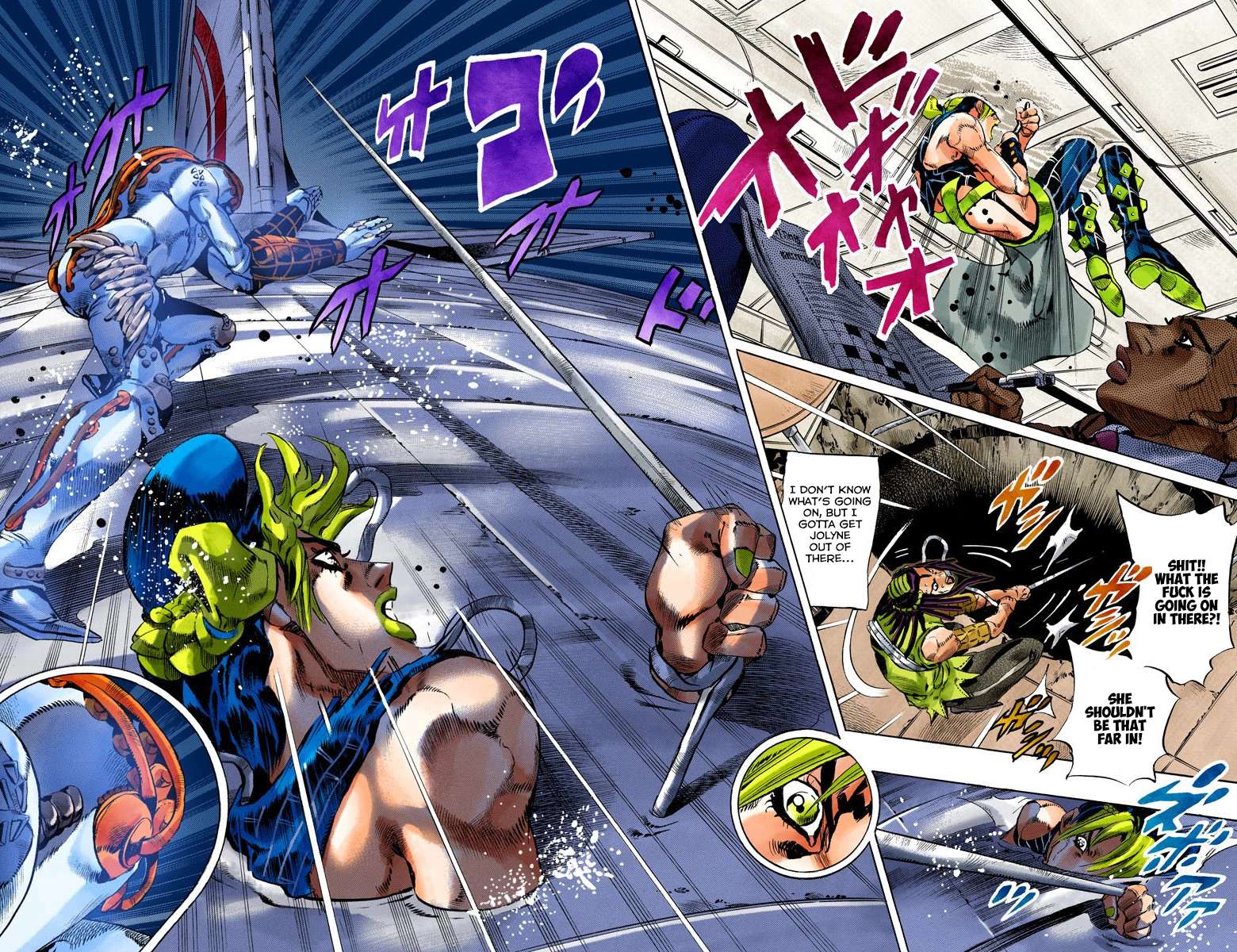 Read Jojo's Bizarre Adventure Part 6 Stone Ocean Manga Online