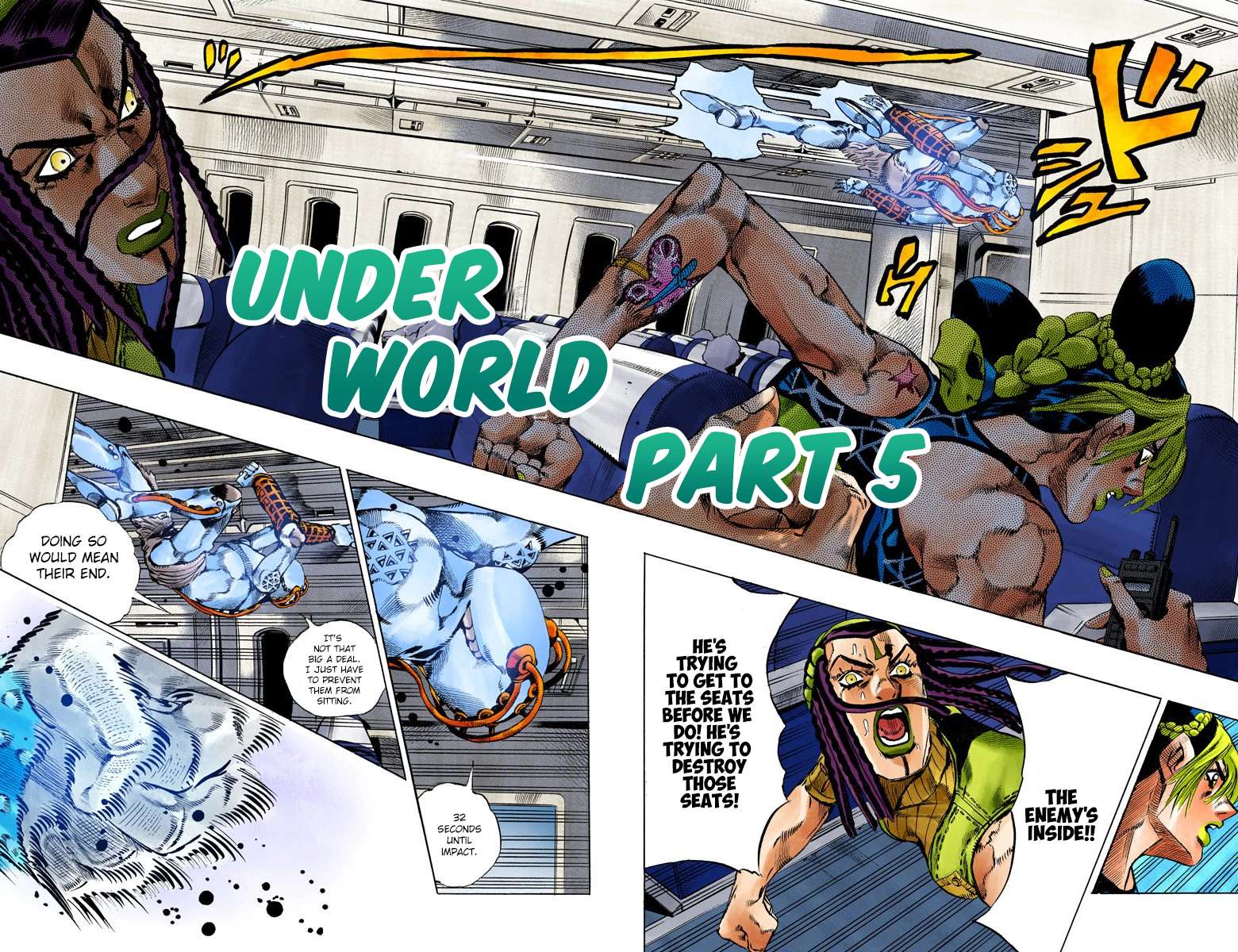 Read Jojo's Bizarre Adventure Part 6 Stone Ocean Manga Online