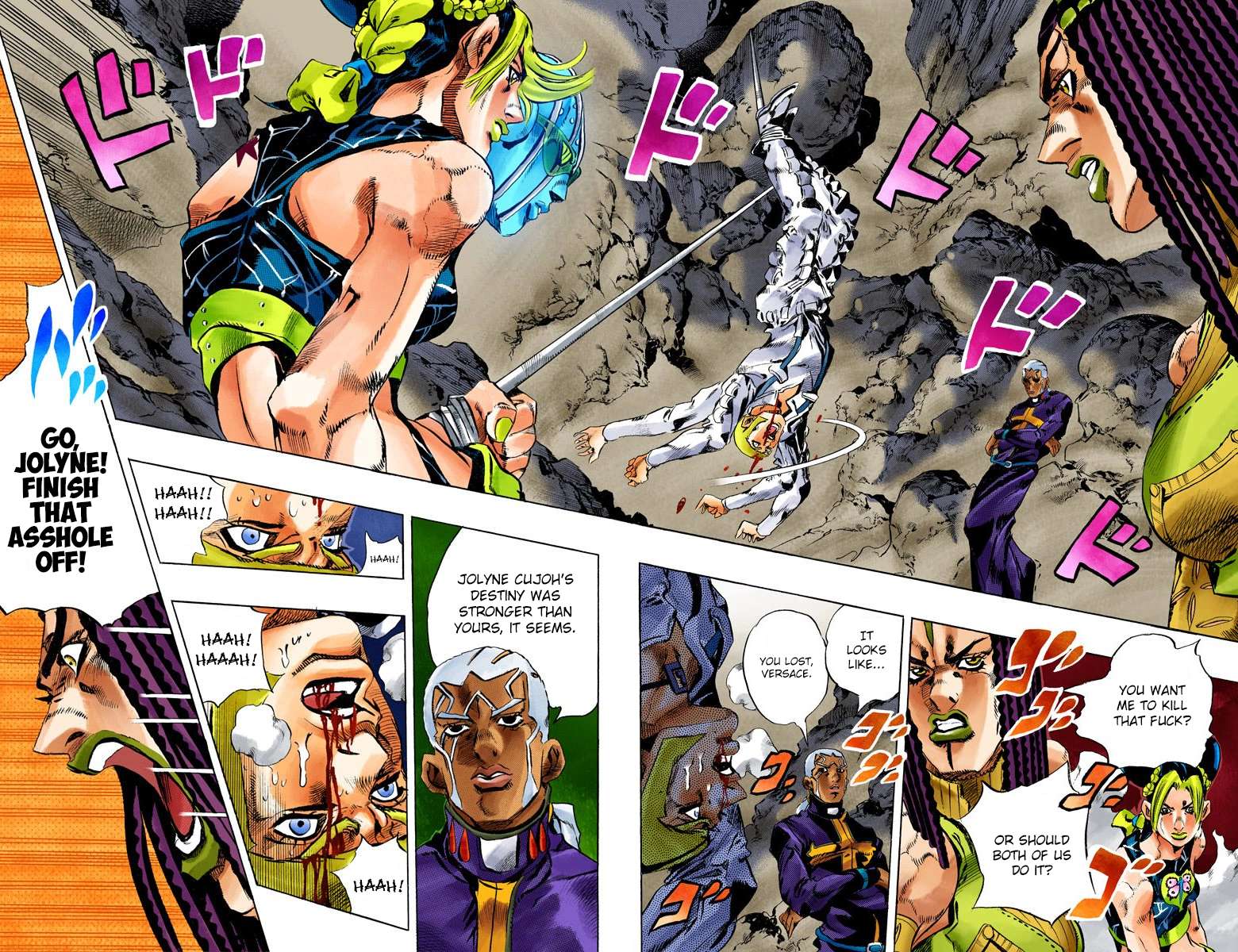 Read Jojo's Bizarre Adventure Part 6 Stone Ocean Manga Online