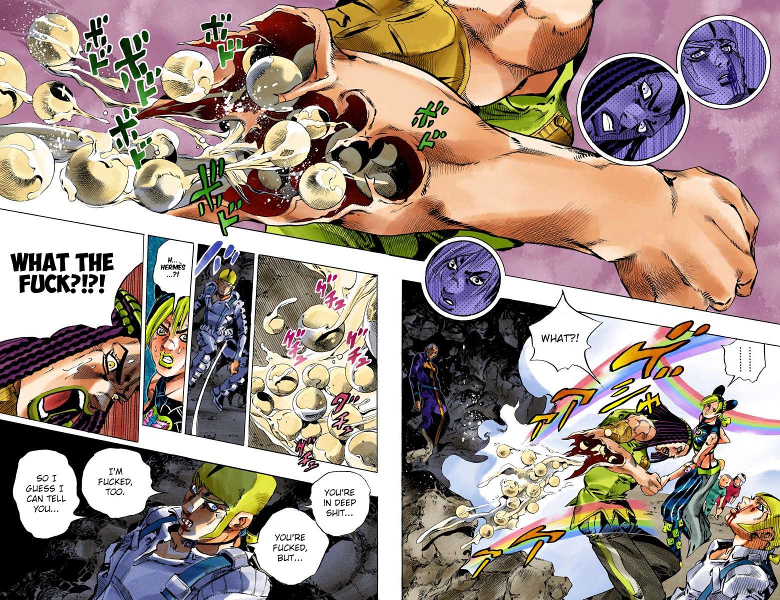 Read Jojo's Bizarre Adventure Part 6 Stone Ocean Manga Online