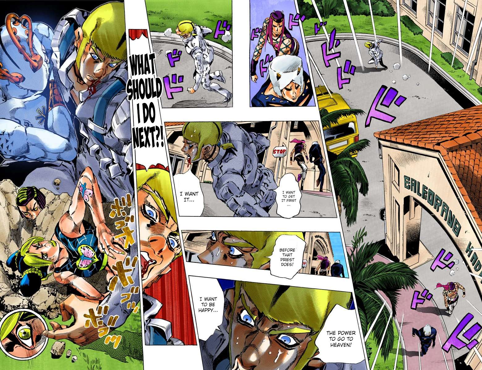 Read Jojo's Bizarre Adventure Part 6 Stone Ocean Manga Online