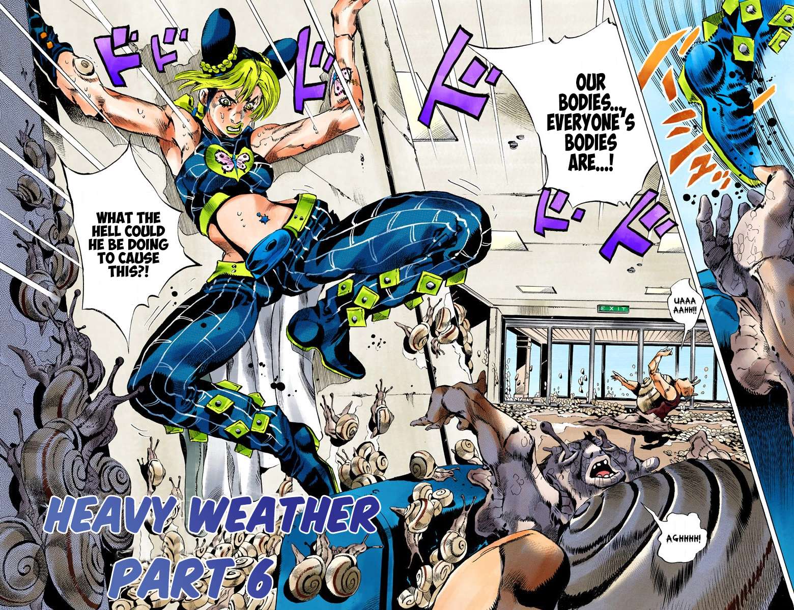 Read Jojo's Bizarre Adventure Part 6 Stone Ocean Manga Online