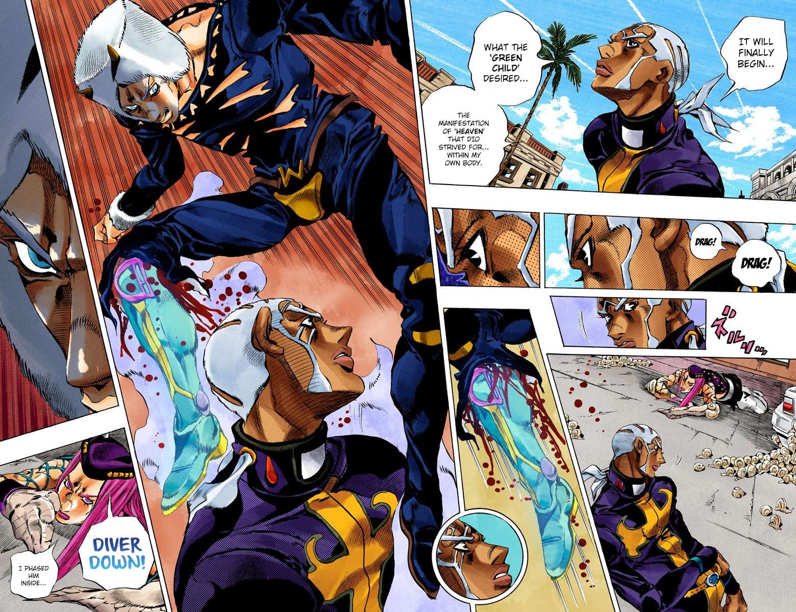 Read Jojo's Bizarre Adventure Part 6 Stone Ocean Manga Online