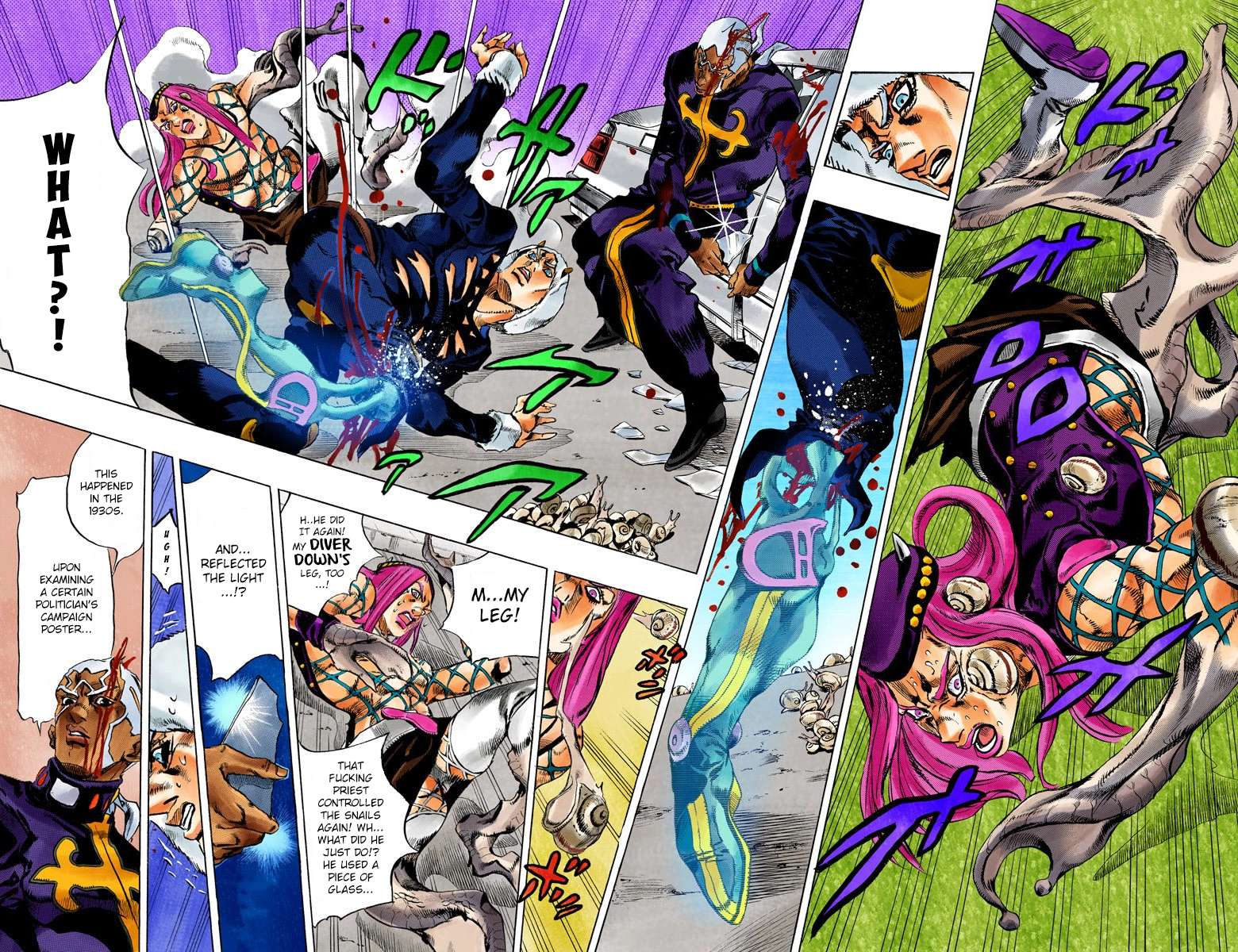 Read Jojo's Bizarre Adventure Part 6 Stone Ocean Manga Online