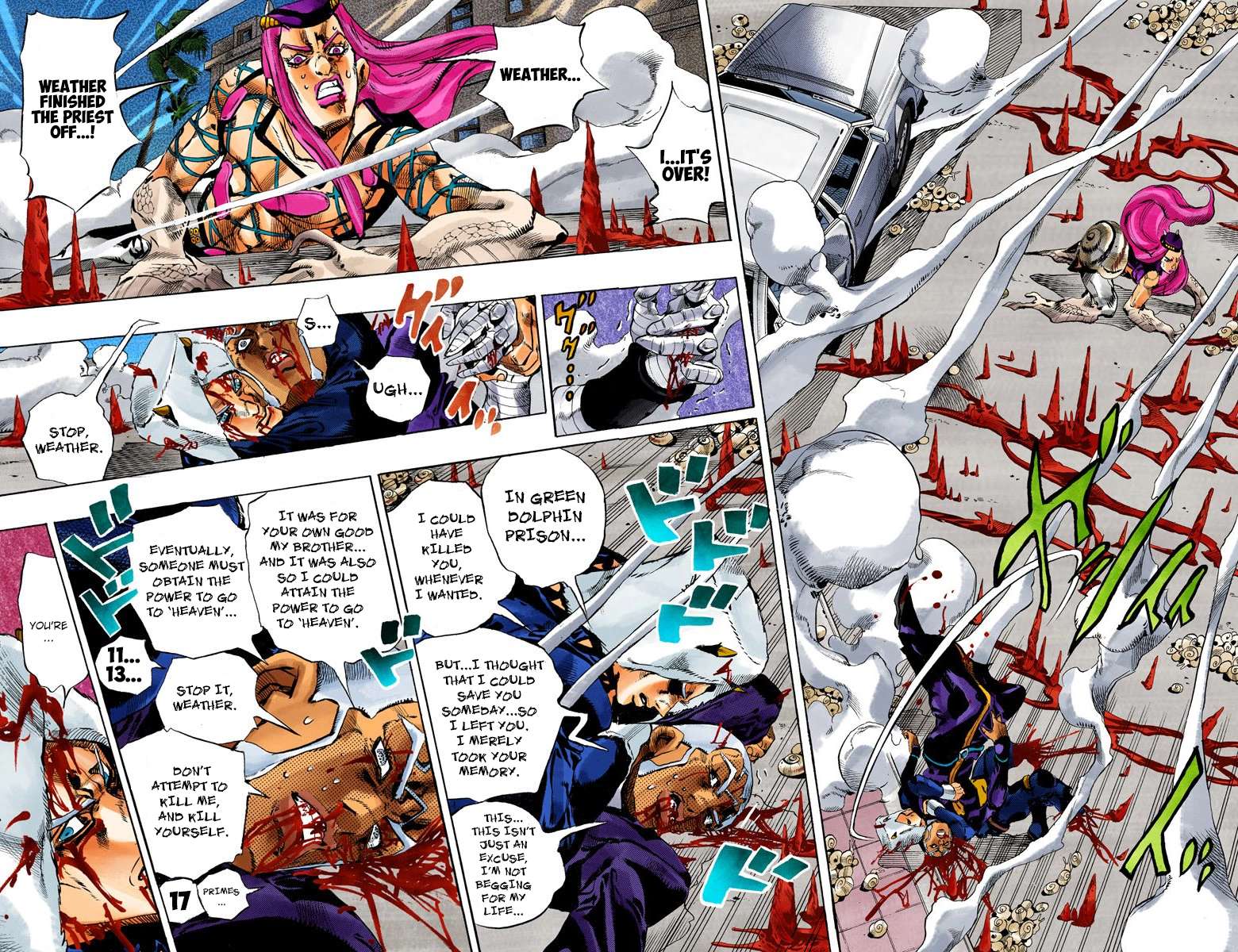 Read Jojo's Bizarre Adventure Part 6 Stone Ocean Manga Online