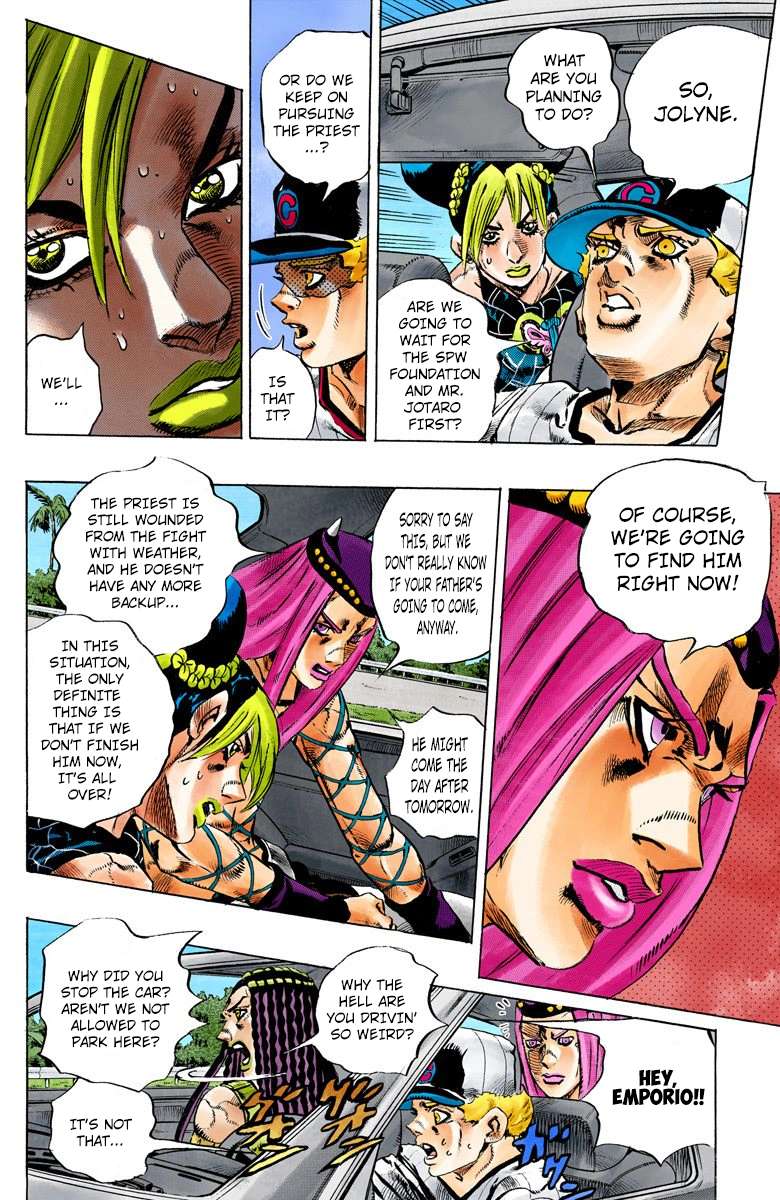 Read Jojo's Bizarre Adventure Part 6 Stone Ocean Manga Online