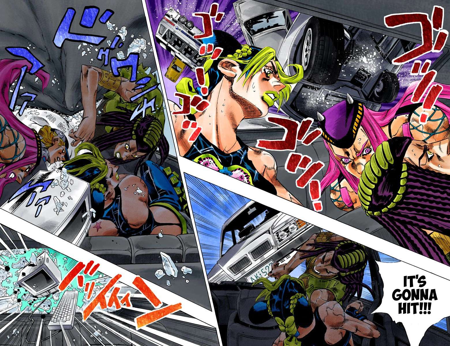 Read Jojo's Bizarre Adventure Part 6 Stone Ocean Manga Online