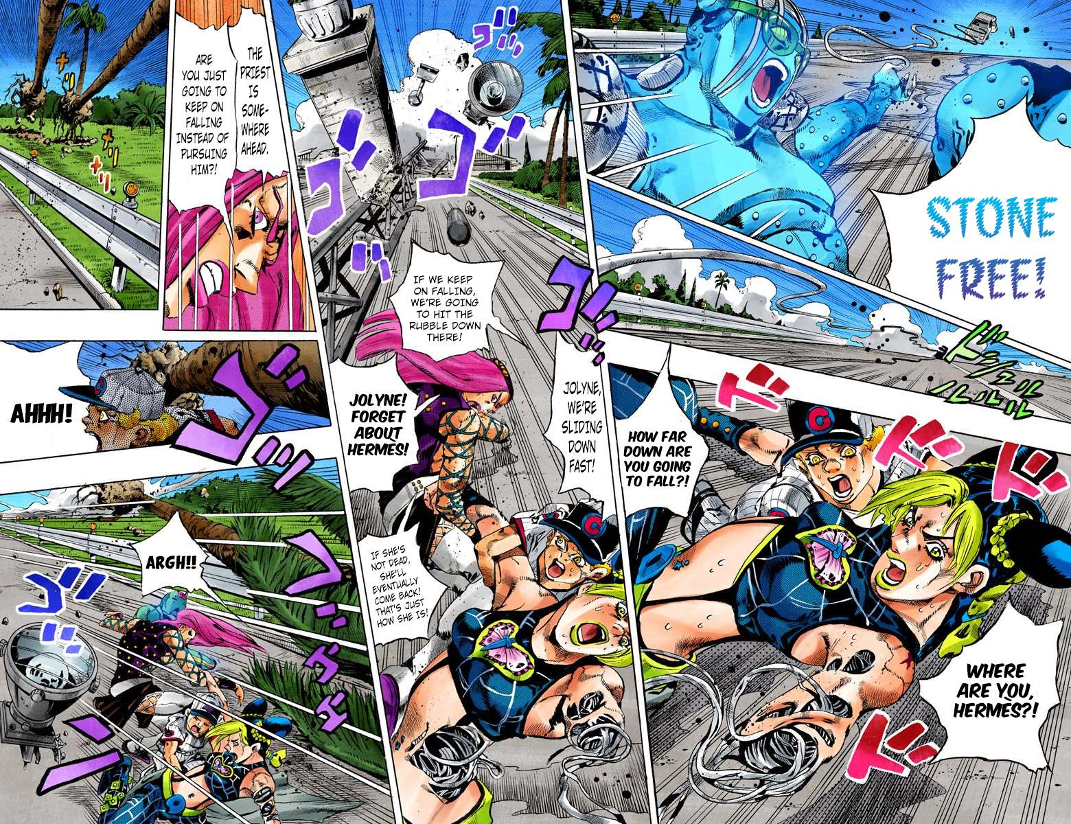 Read Jojo's Bizarre Adventure Part 6 Stone Ocean Manga Online