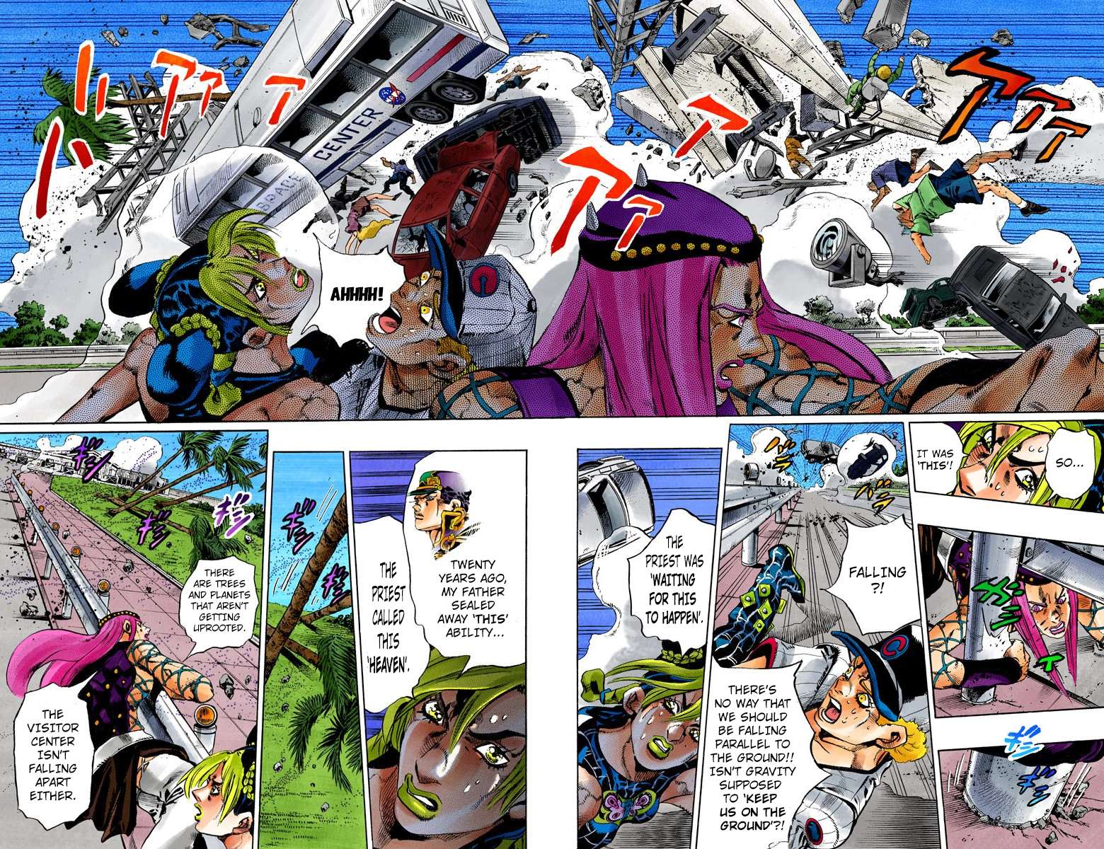Read Jojo's Bizarre Adventure Part 6 Stone Ocean Manga Online