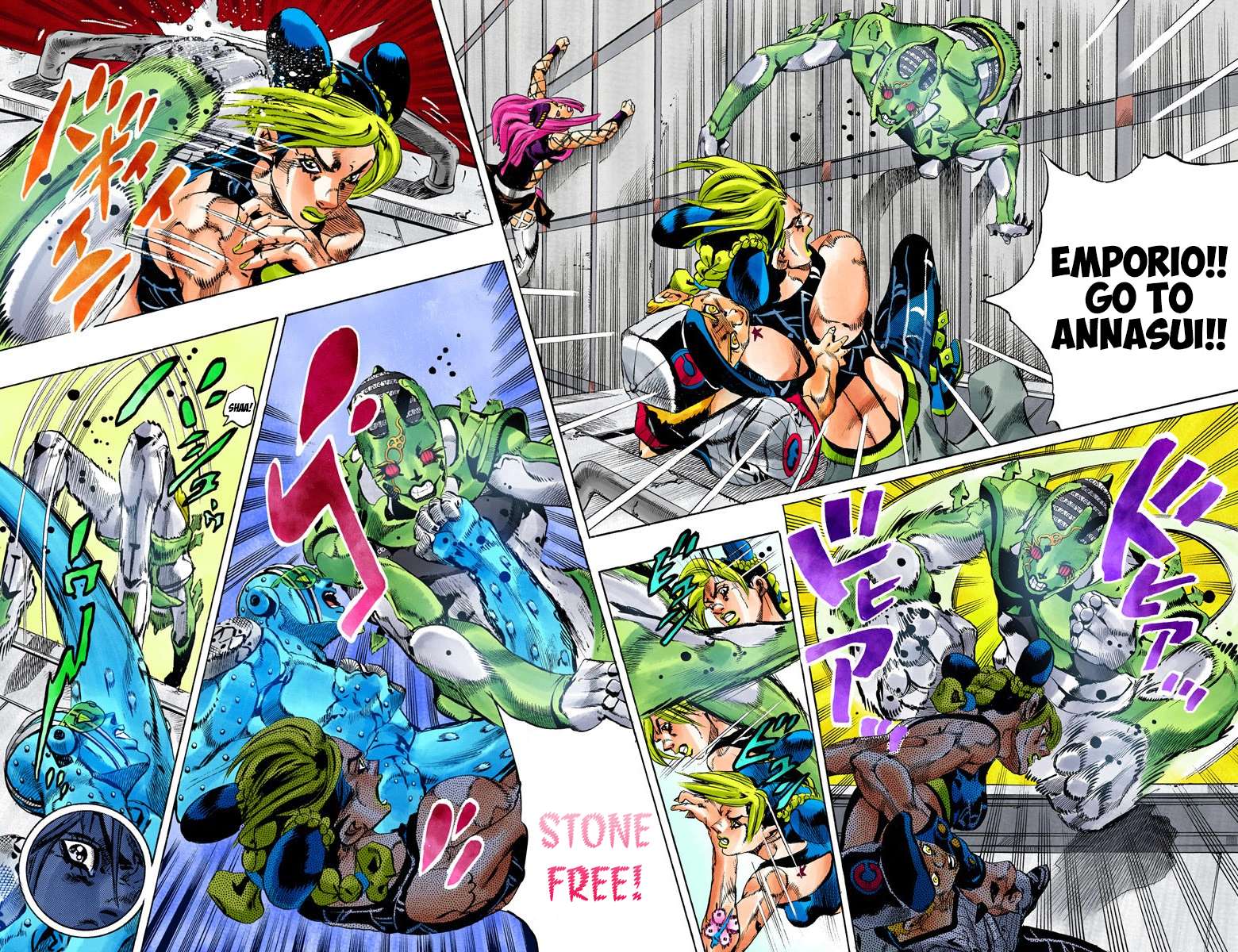 Read Jojo's Bizarre Adventure Part 6 Stone Ocean Manga Online