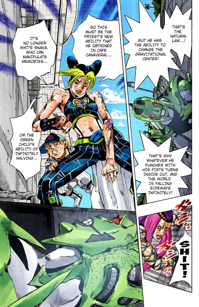 Read Jojo's Bizarre Adventure Part 6 Stone Ocean Manga Online