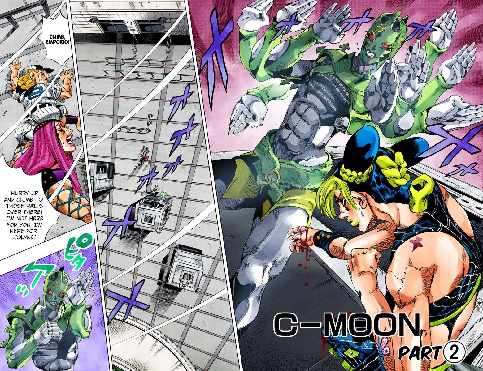 Read Jojo's Bizarre Adventure Part 6 Stone Ocean Manga Online