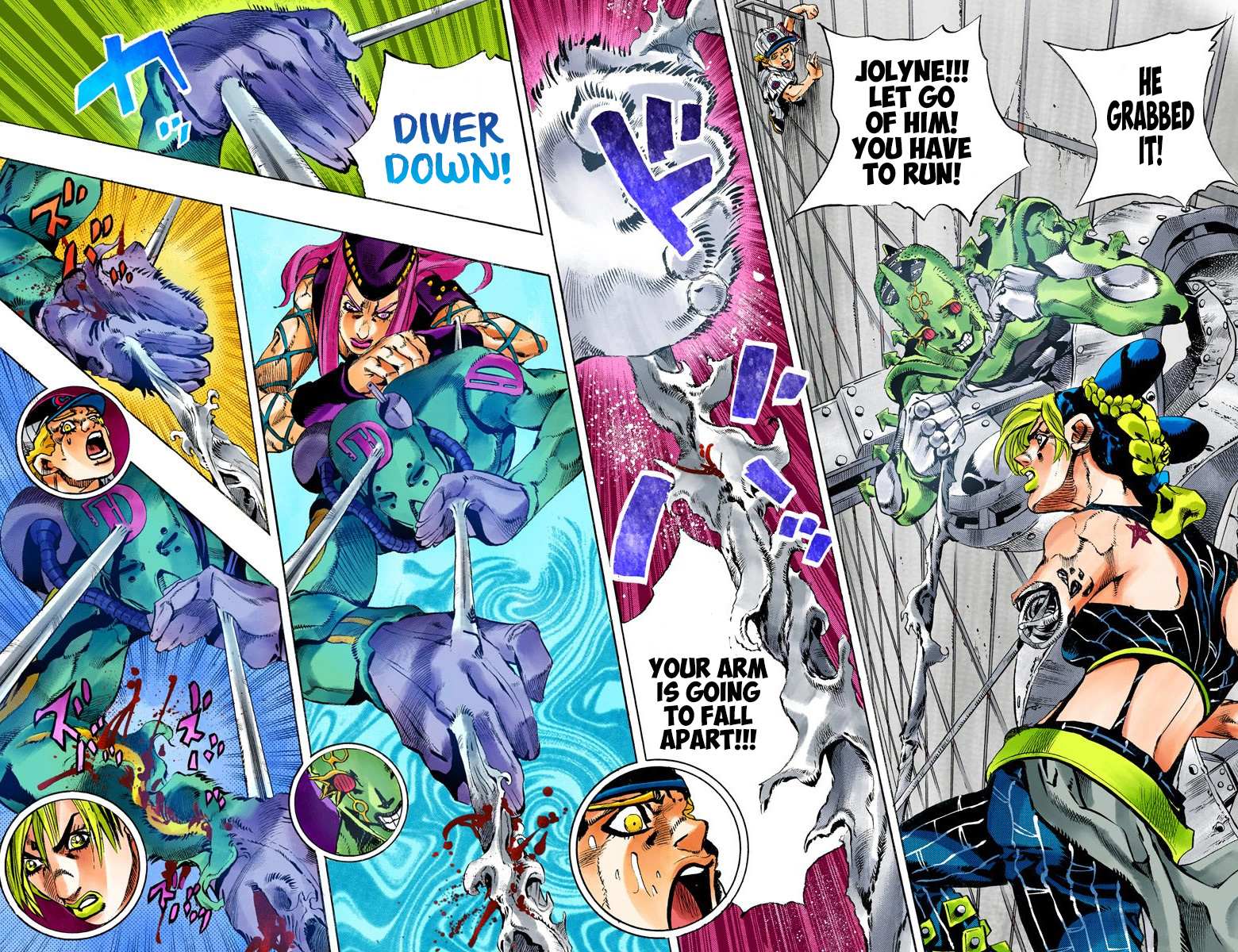 Read Jojo's Bizarre Adventure Part 6 Stone Ocean Manga Online