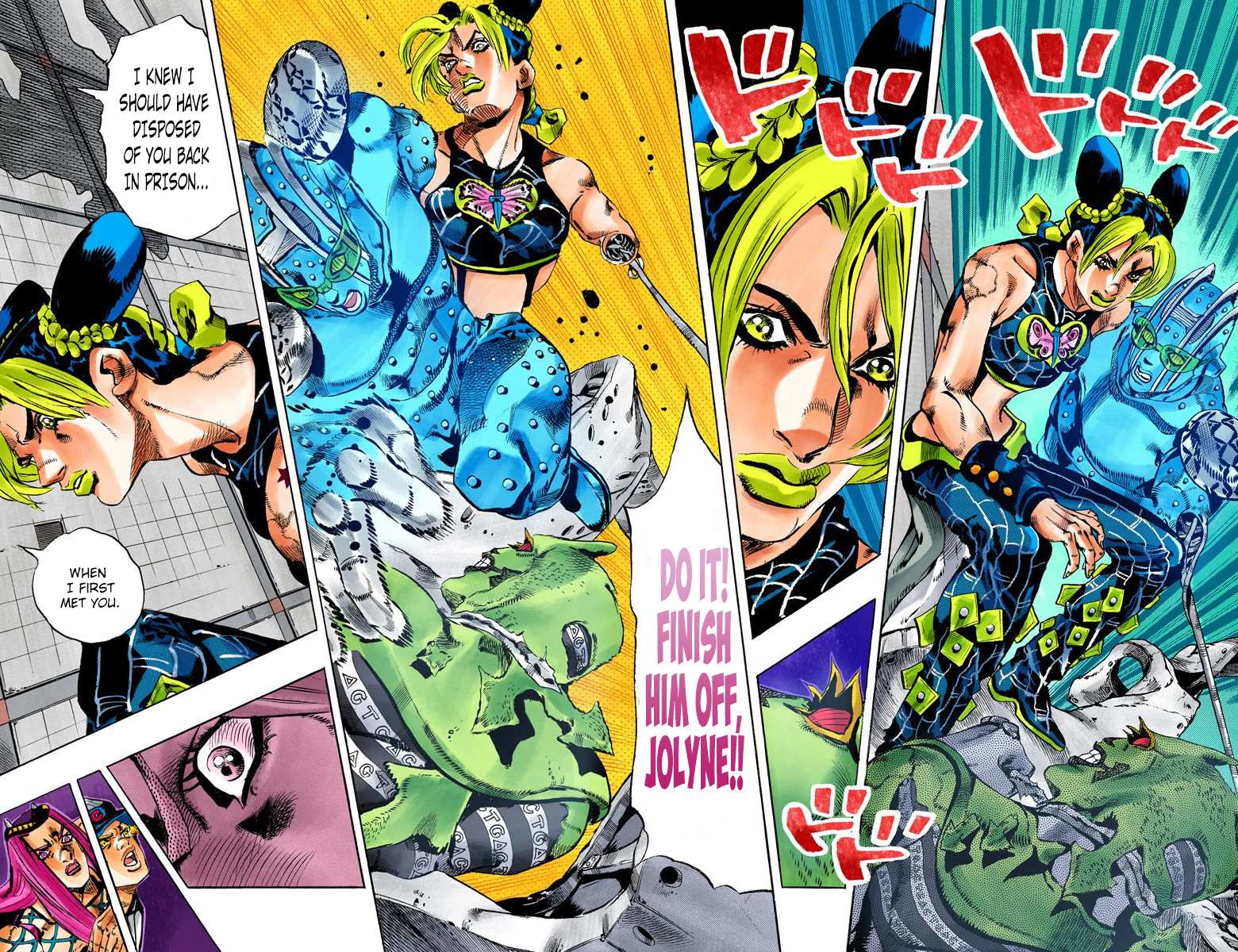 Read Jojo's Bizarre Adventure Part 6 Stone Ocean Manga Online