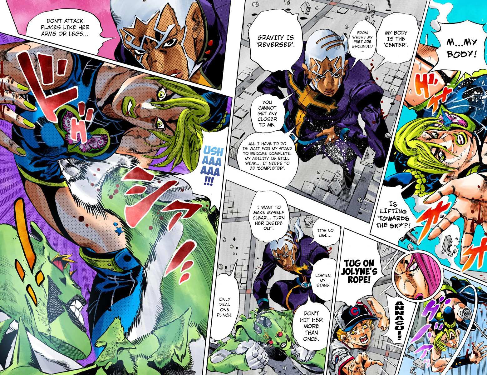 Read Jojo's Bizarre Adventure Part 6 Stone Ocean Manga Online