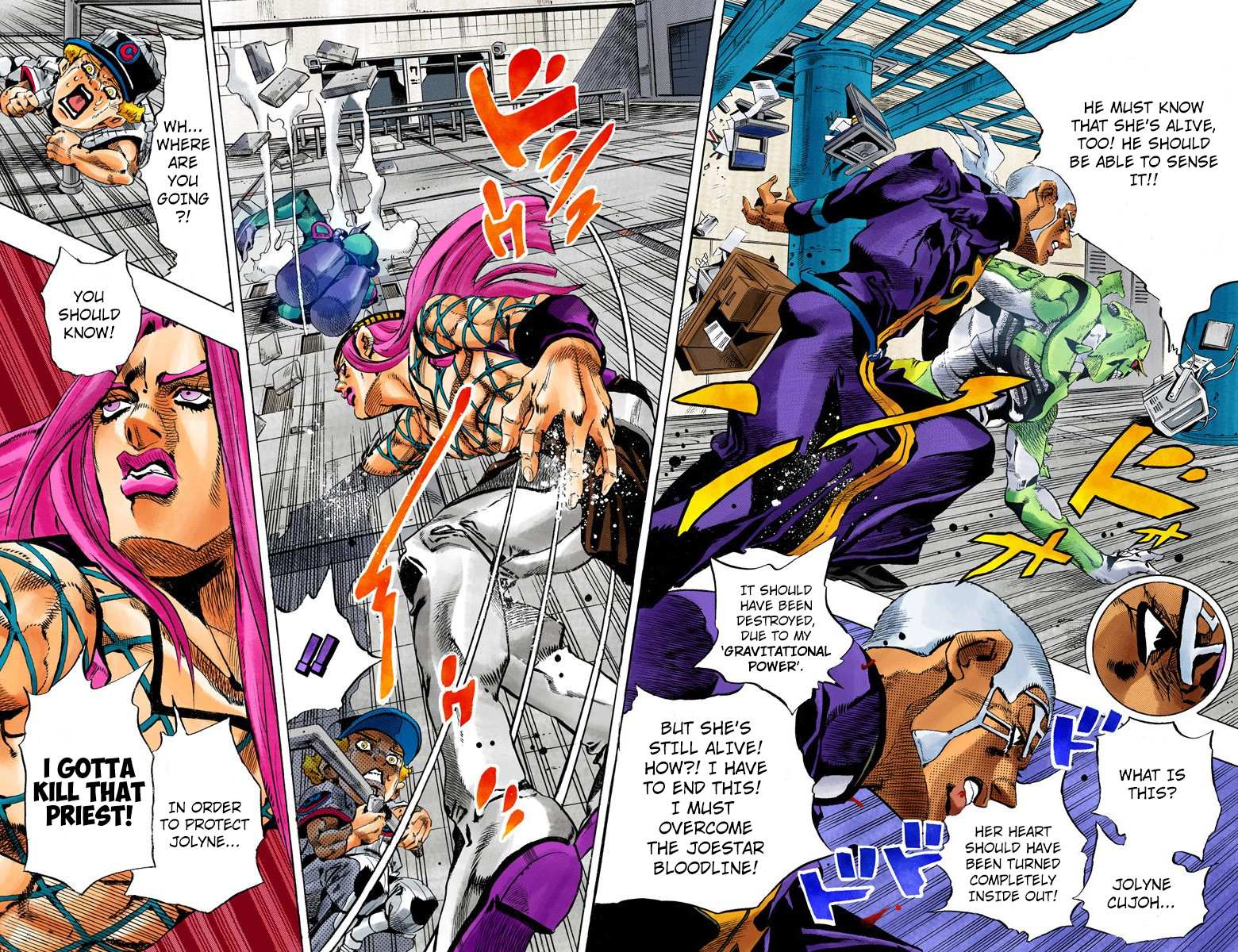 Read Jojo's Bizarre Adventure Part 6 Stone Ocean Manga Online