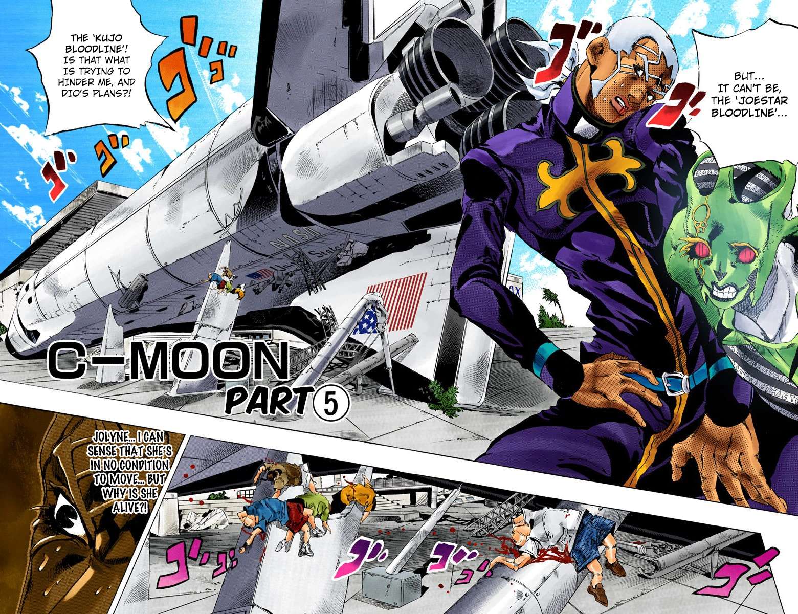 Read Jojo's Bizarre Adventure Part 6 Stone Ocean Manga Online