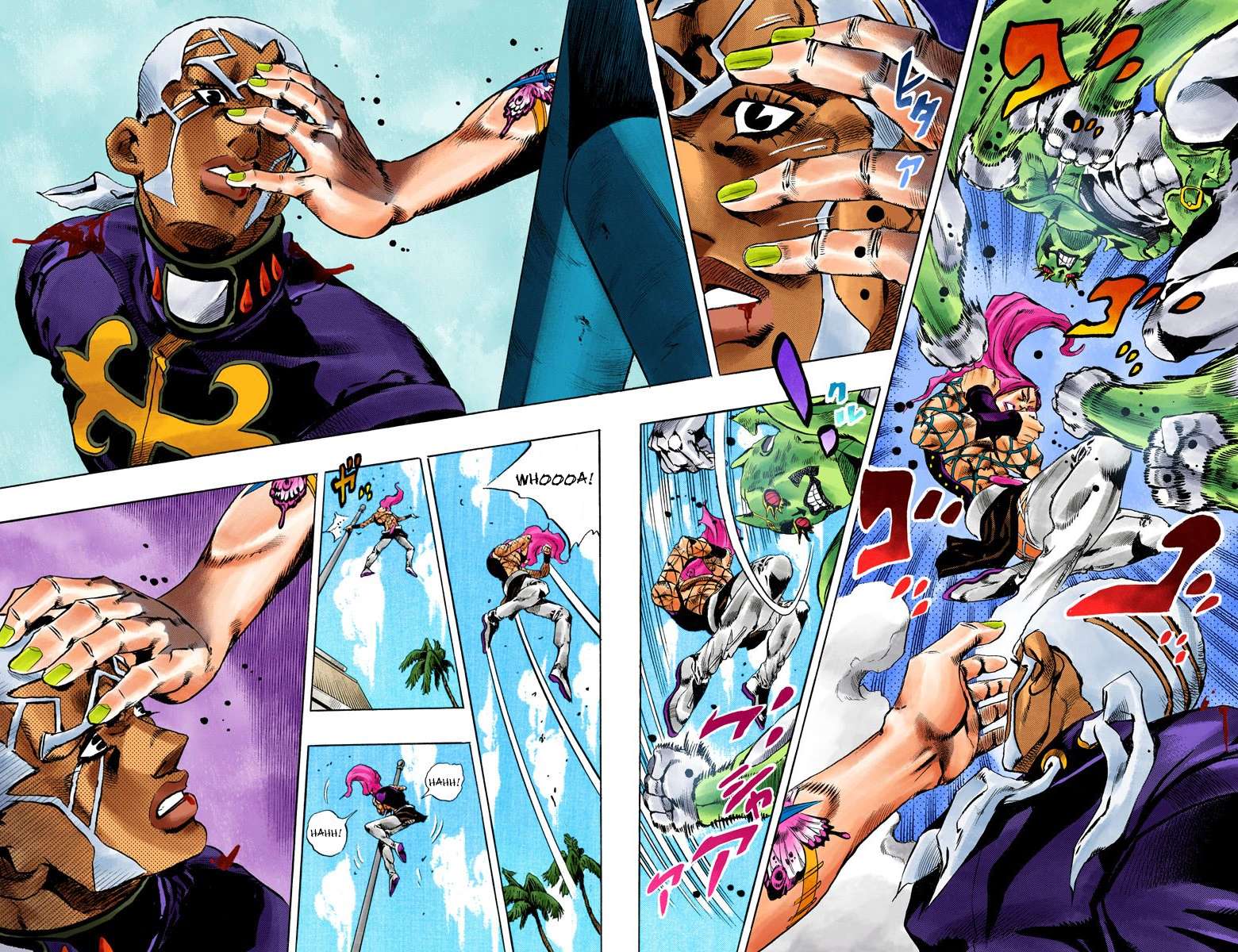 Read Jojo's Bizarre Adventure Part 6 Stone Ocean Manga Online