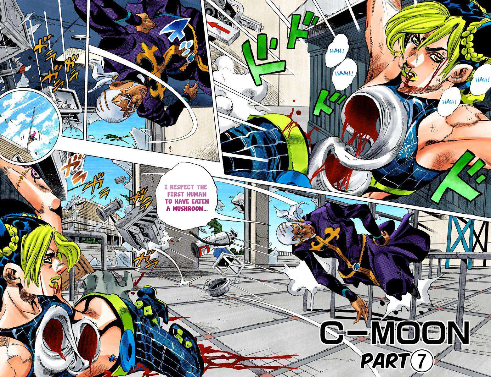 Read Jojo's Bizarre Adventure Part 6 Stone Ocean Manga Online