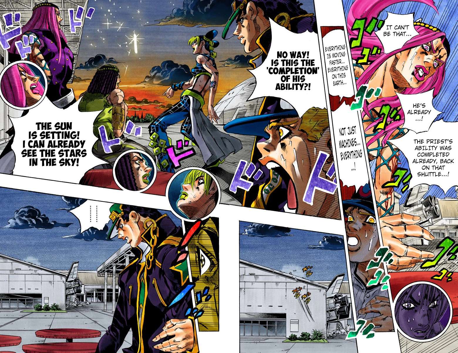 Read Jojo's Bizarre Adventure Part 6 Stone Ocean Manga Online