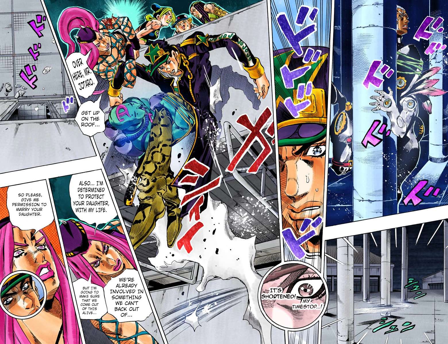 Read Jojo's Bizarre Adventure Part 6 Stone Ocean Manga Online