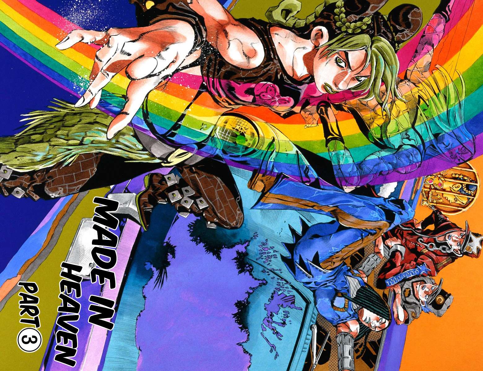 Read Jojo's Bizarre Adventure Part 6 Stone Ocean Manga Online
