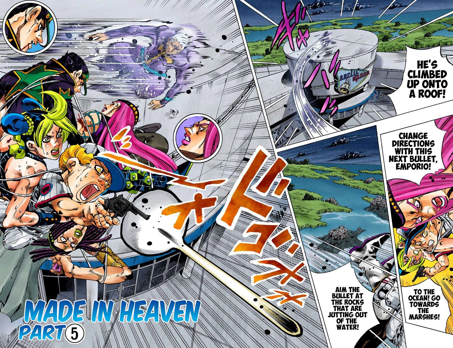 Read Jojo's Bizarre Adventure Part 6 Stone Ocean Manga Online