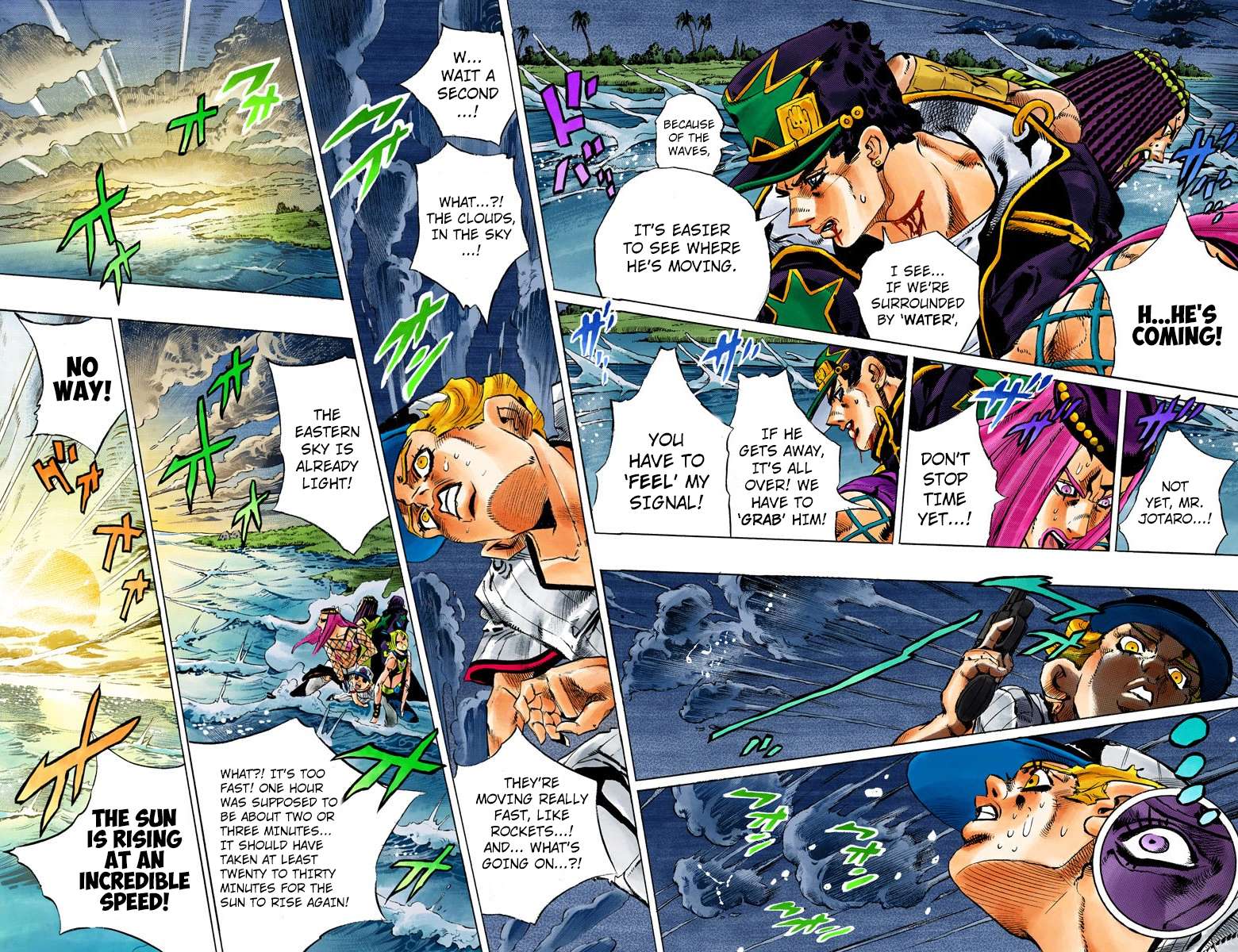 Read Jojo's Bizarre Adventure Part 6 Stone Ocean Manga Online