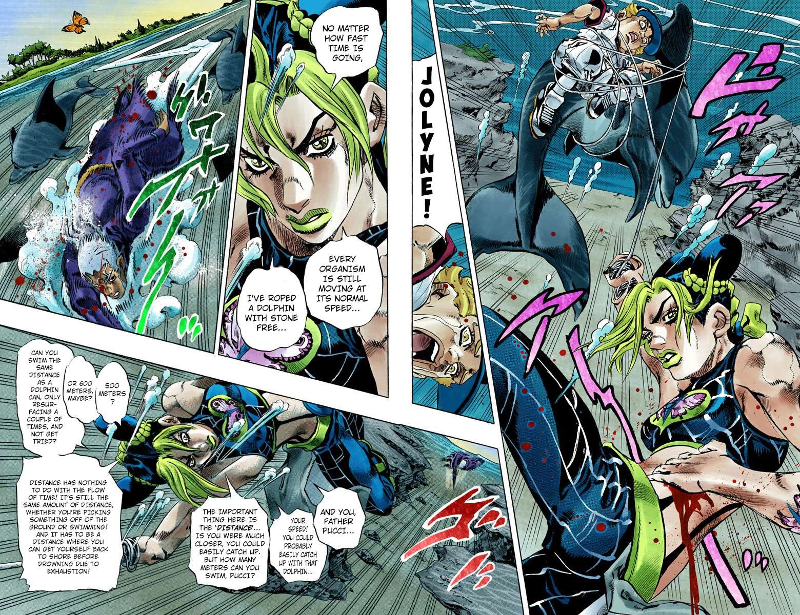 Read Jojo's Bizarre Adventure Part 6 Stone Ocean Manga Online