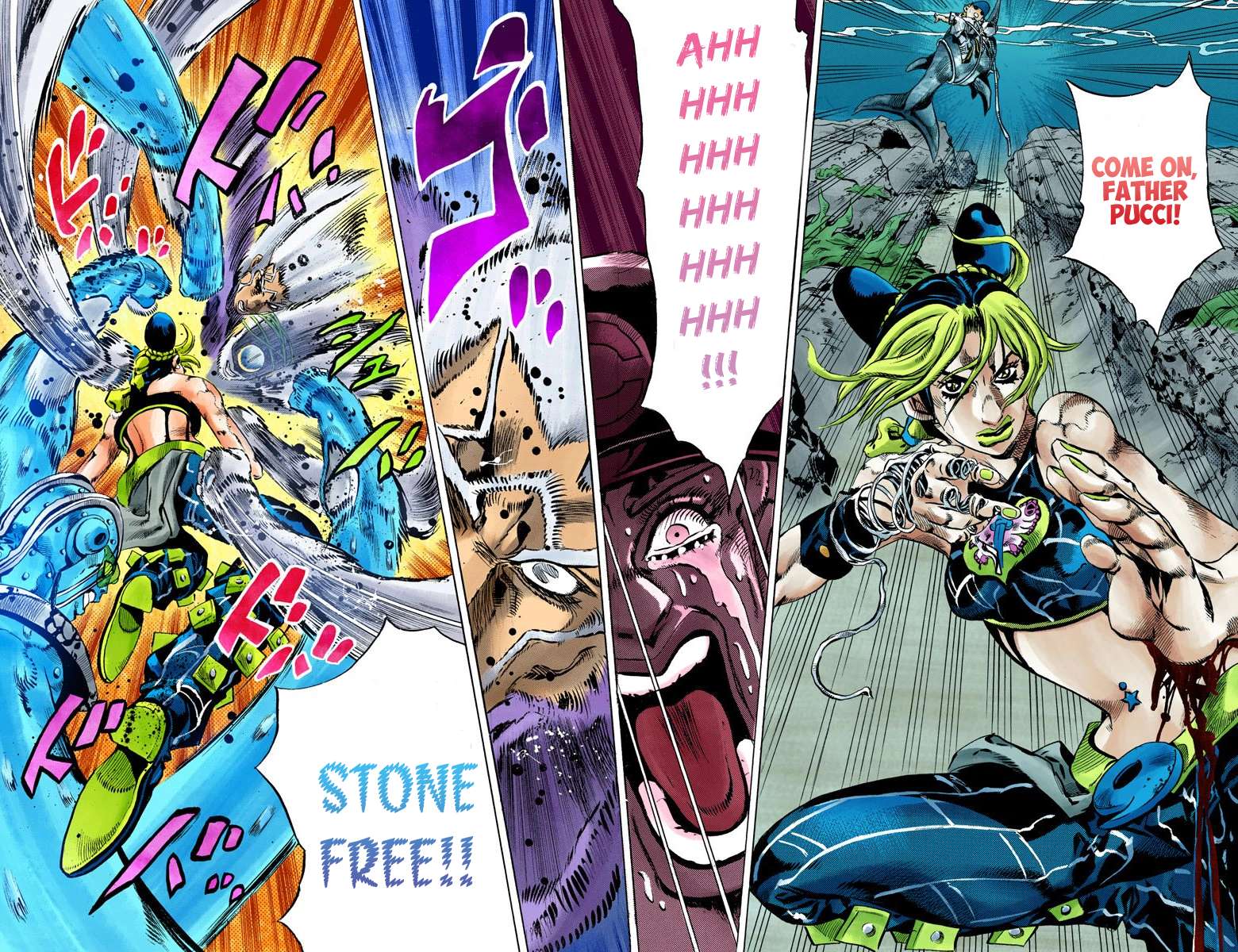 Read Jojo's Bizarre Adventure Part 6 Stone Ocean Manga Online