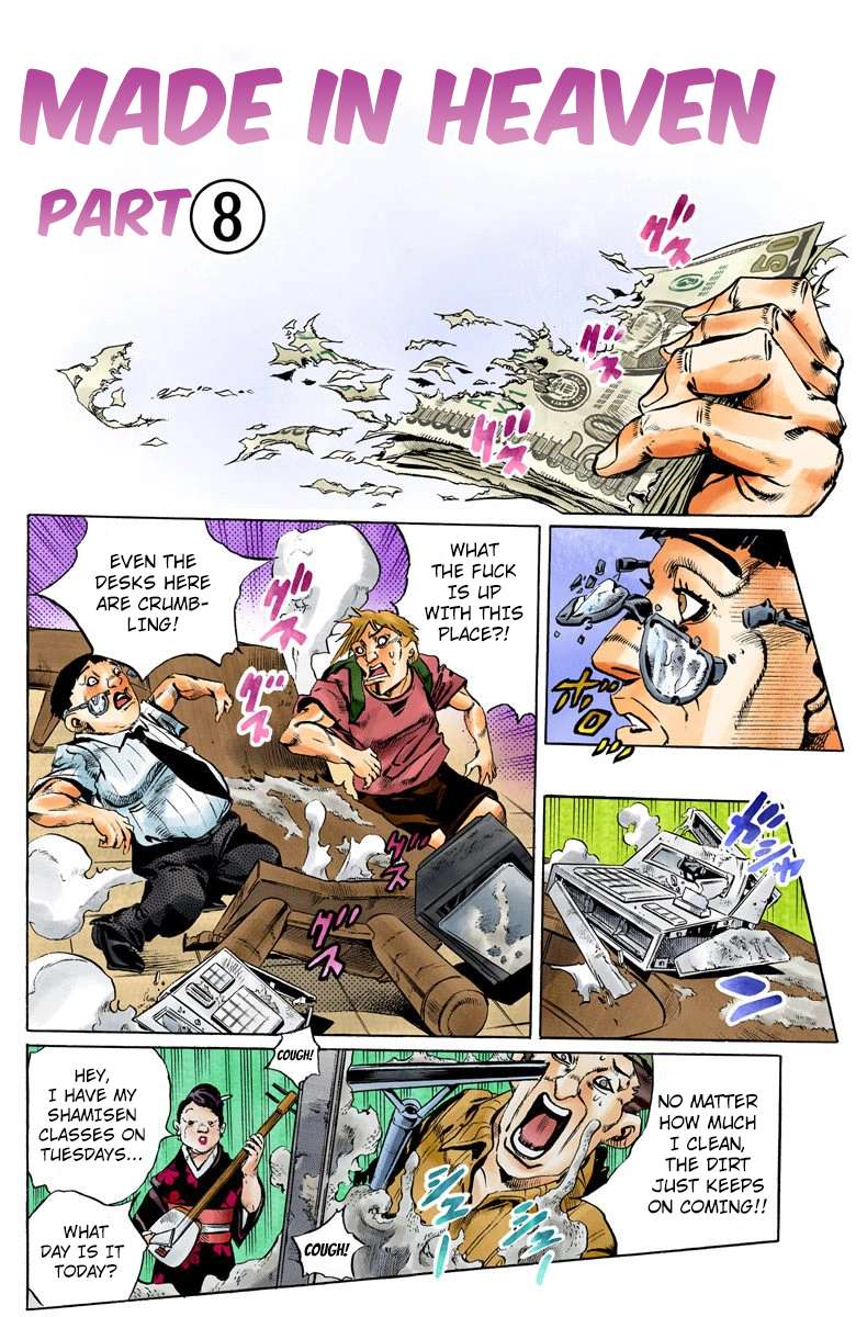 Read Jojo's Bizarre Adventure Part 6 Stone Ocean Manga Online