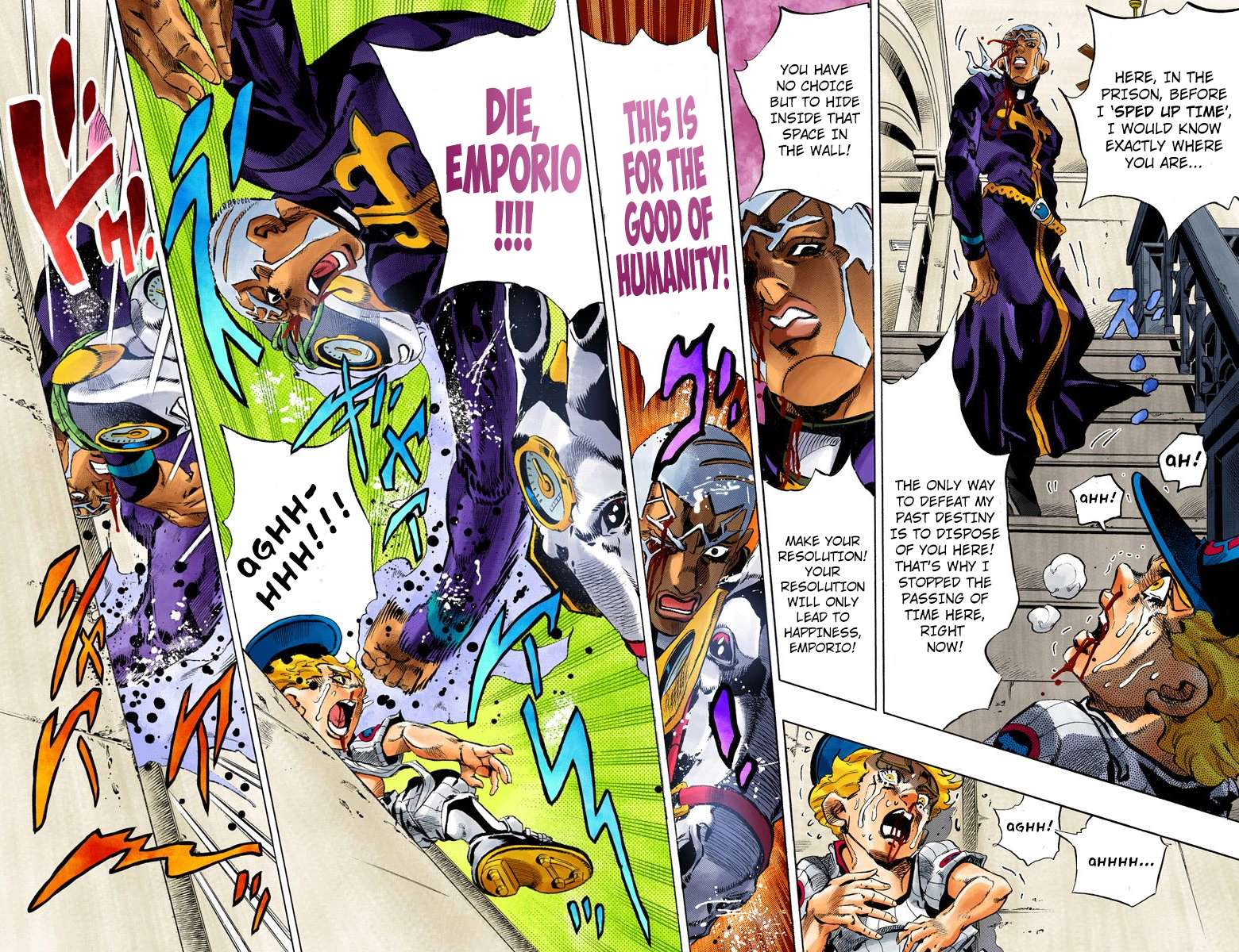 Read Jojo's Bizarre Adventure Part 6 Stone Ocean Manga Online