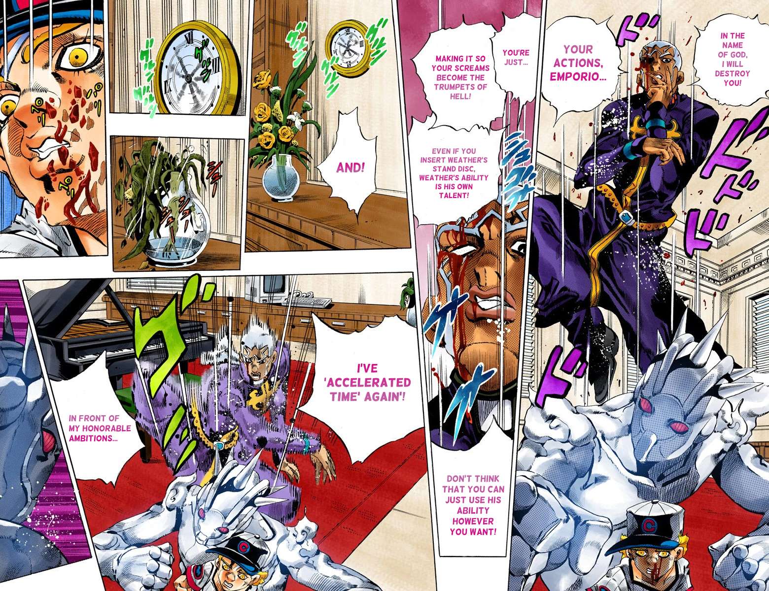 Read Jojo's Bizarre Adventure Part 6 Stone Ocean Manga Online