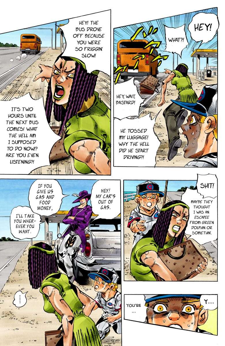 Read Jojo's Bizarre Adventure Part 6 Stone Ocean Manga Online