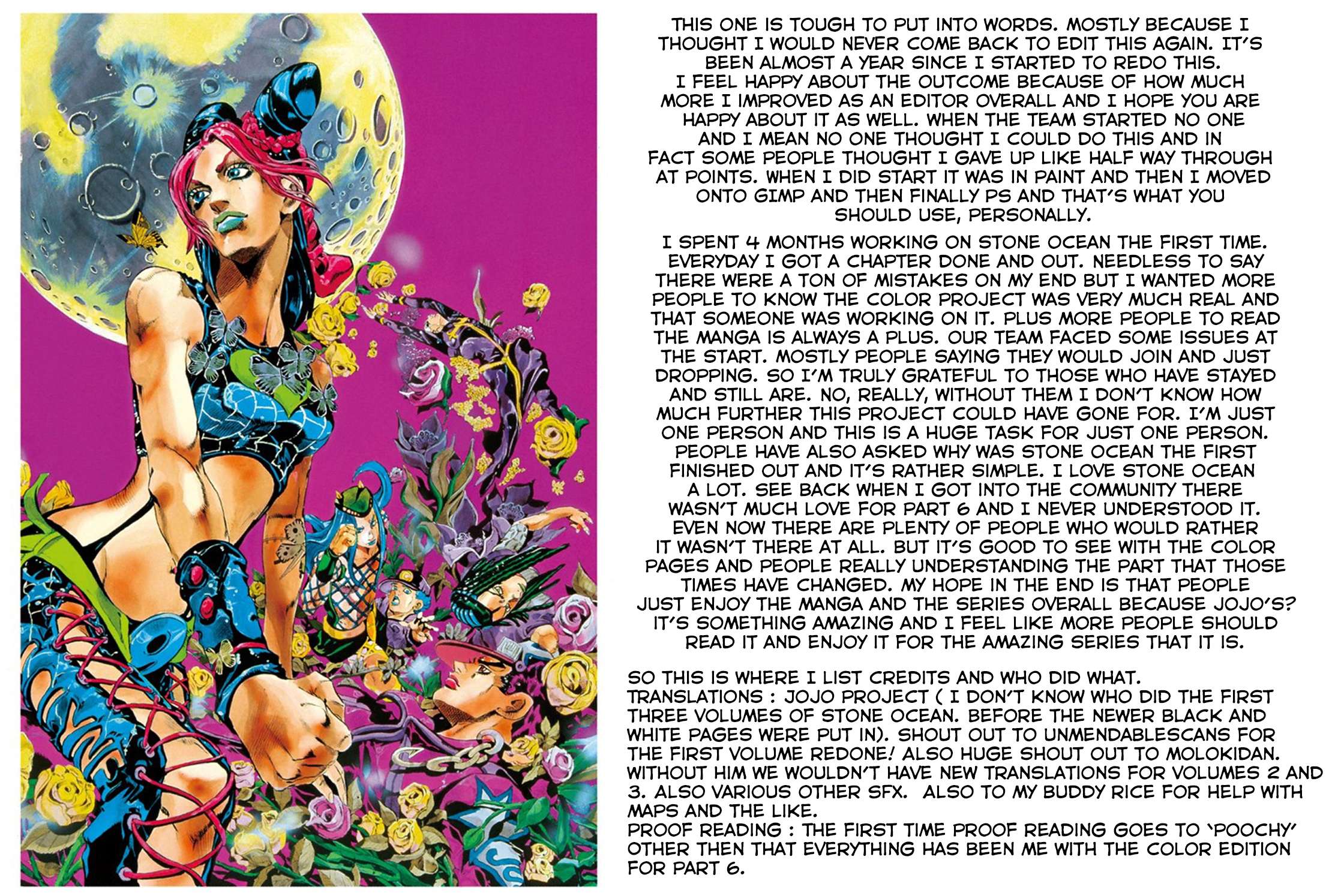 Read Jojo's Bizarre Adventure Part 6 Stone Ocean Manga Online